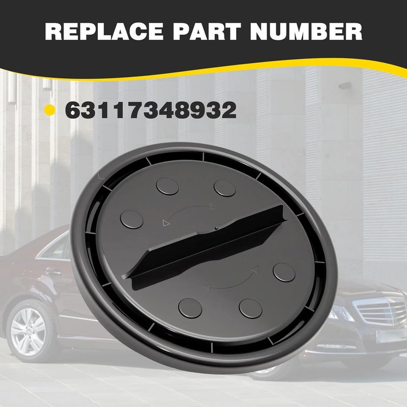 zyamstr Headlight Low Beam Back Cover Cap 12CM Fit For BMW X3/X5/X6/Z4,Mercedes CLK/CLS/E/GL/ML Series,VW Golf/GTI/Jetta Replace For 63117348932 - Image 3